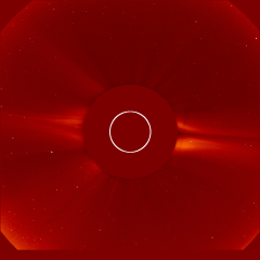 Image of solar wind