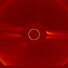 Image of solar wind