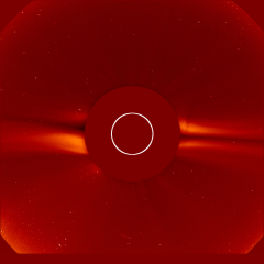 Image of solar wind