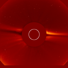 Image of solar wind