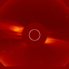 Image of solar wind