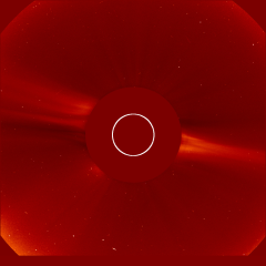 Image of solar wind