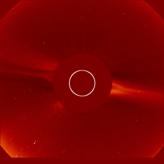 Image of solar wind