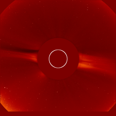 Image of solar wind