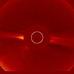 Image of solar wind