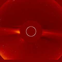 Image of solar wind