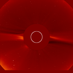 Image of solar wind