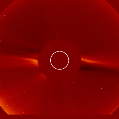 Image of solar wind