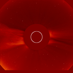 Image of solar wind