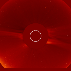 Image of solar wind