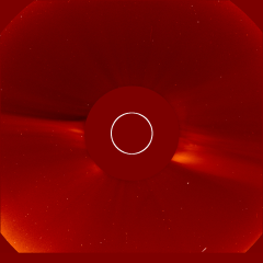 Image of solar wind