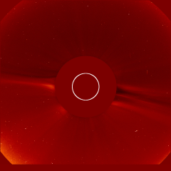 Image of solar wind