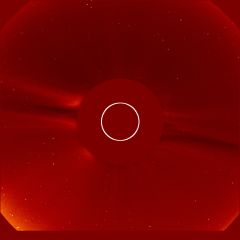 Image of solar wind