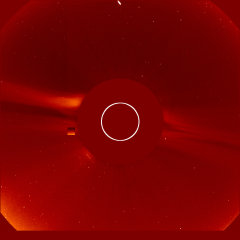 Image of solar wind