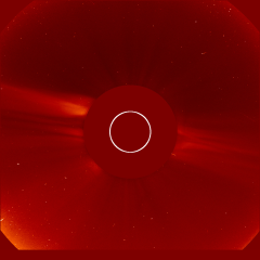 Image of solar wind