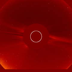 Image of solar wind