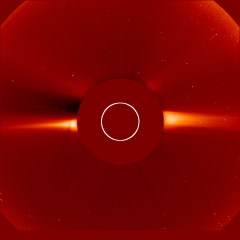 Image of solar wind