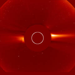 Image of solar wind