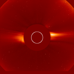 Image of solar wind