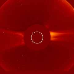 Image of solar wind