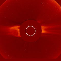 Image of solar wind