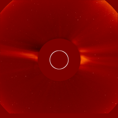 Image of solar wind