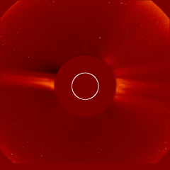 Image of solar wind