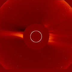 Image of solar wind