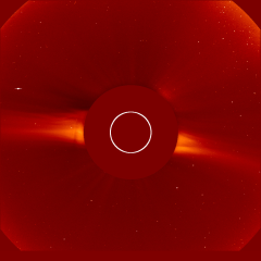 Image of solar wind