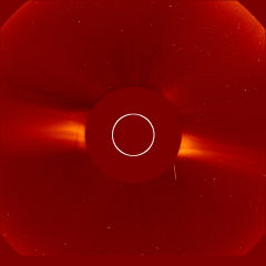 Image of solar wind