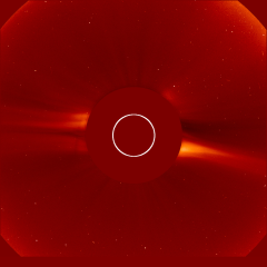 Image of solar wind