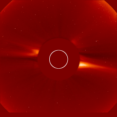 Image of solar wind