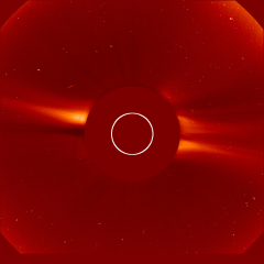 Image of solar wind