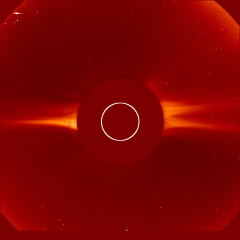 Image of solar wind