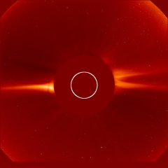 Image of solar wind