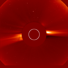 Image of solar wind