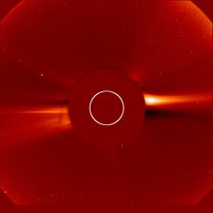 Image of solar wind