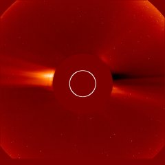 Image of solar wind