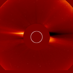 Image of solar wind