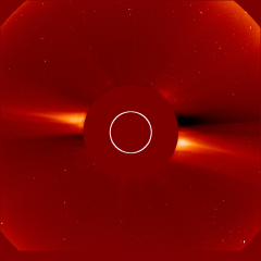 Image of solar wind