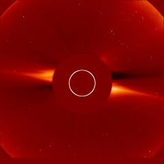 Image of solar wind