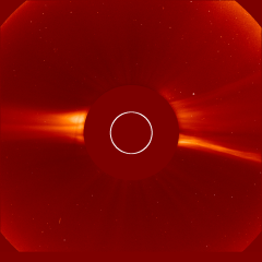 Image of solar wind