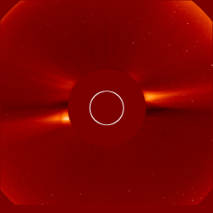 Image of solar wind