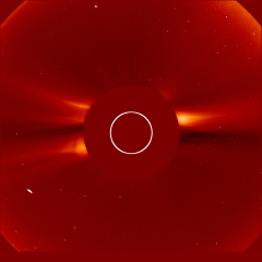 Image of solar wind