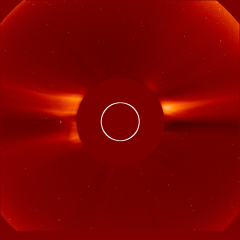 Image of solar wind