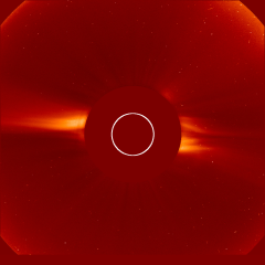 Image of solar wind