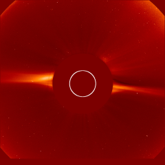 Image of solar wind