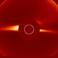 Image of solar wind