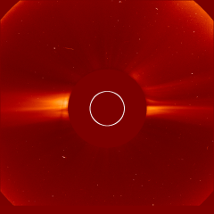 Image of solar wind