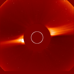 Image of solar wind